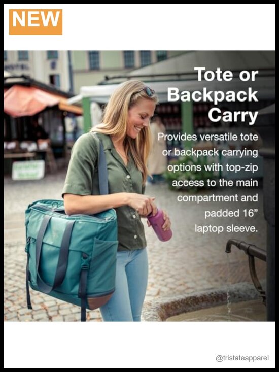 Osprey Daylite Large Tote Pack - 26L, Laptop Sleeve, Yoga Mat Straps main image 5